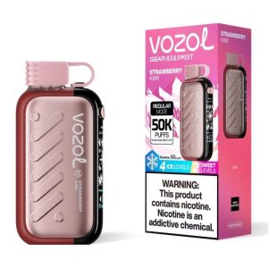 Vozol Gear Ice & Sweet 50k Strawberry Kiwi Flavor - Vozol Latvia
