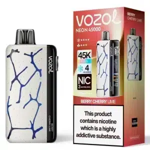 Vozol Neon 45000 Berry Cherry Lime - Vozol Latvia