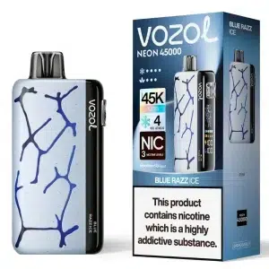 Vozol Neon 45K Blue Razz Ice - Vozol Latvia