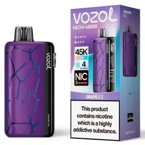 Vozol Neon 45000 Grape Ice - Vozol Latvia