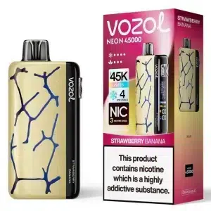 Vozol Neon 45000 Strawberry Banana - Vozol Latvia